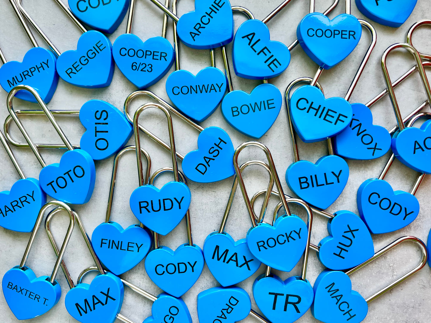 Blue Love Lock